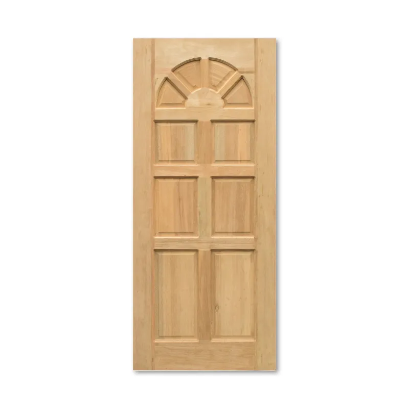 DESIGNCRAFT DOOR SOLID CAROLINA LIGHT WOOD MERANTI DOOR SERIES SOLID